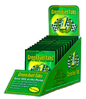 Green Fuel Tablets - Countertop Display<br>(5x20 Gallon)